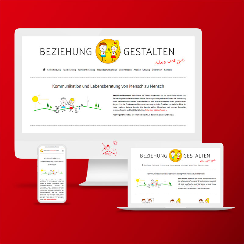 Referenz Internetseite der Werbeagentur Berlin